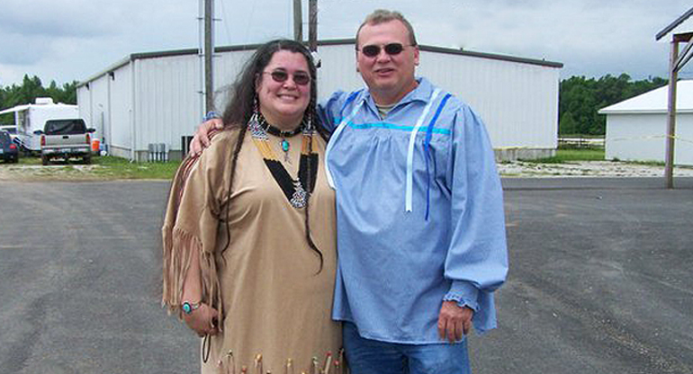 Native Heritage Month 2019_Sheila Holsclaw and husband