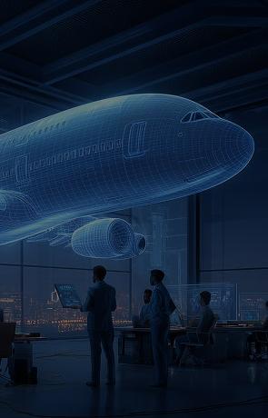 digital airplane